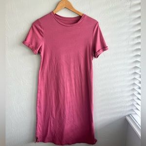 A New Day Muted Pink T-Shirt dress